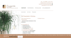 Desktop Screenshot of frauenaerzte-wuerzburg.de